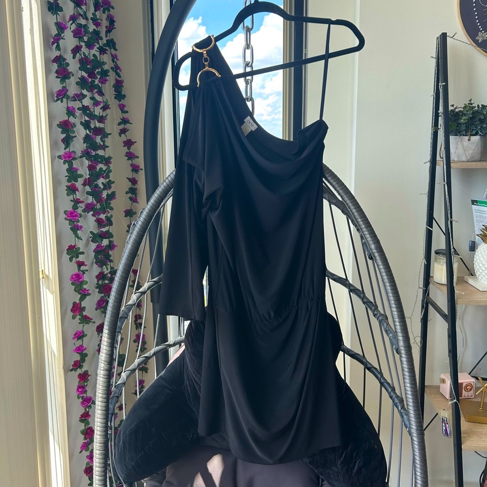 Cache one shoulder dress